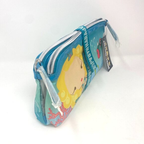 Harajuku Lovers x Sephora G of the Sea Kiss Clamshell Organizer Cosmetic Bag - Picture 6 of 11